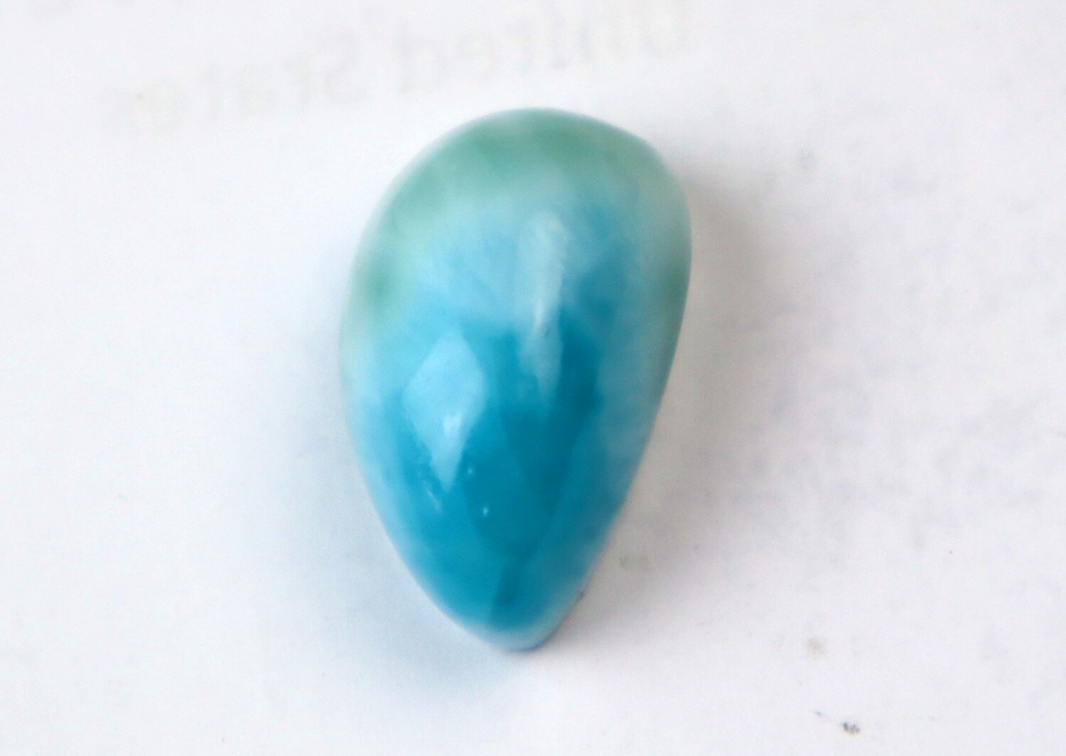 Lovely Natural Volcanic Blue Larimar Cabochon 19mm – photo 4
