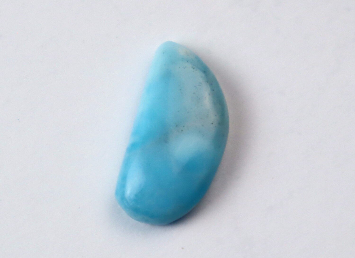 Finest Natural Sky Blue Larimar Cabochon 17mm – photo 6