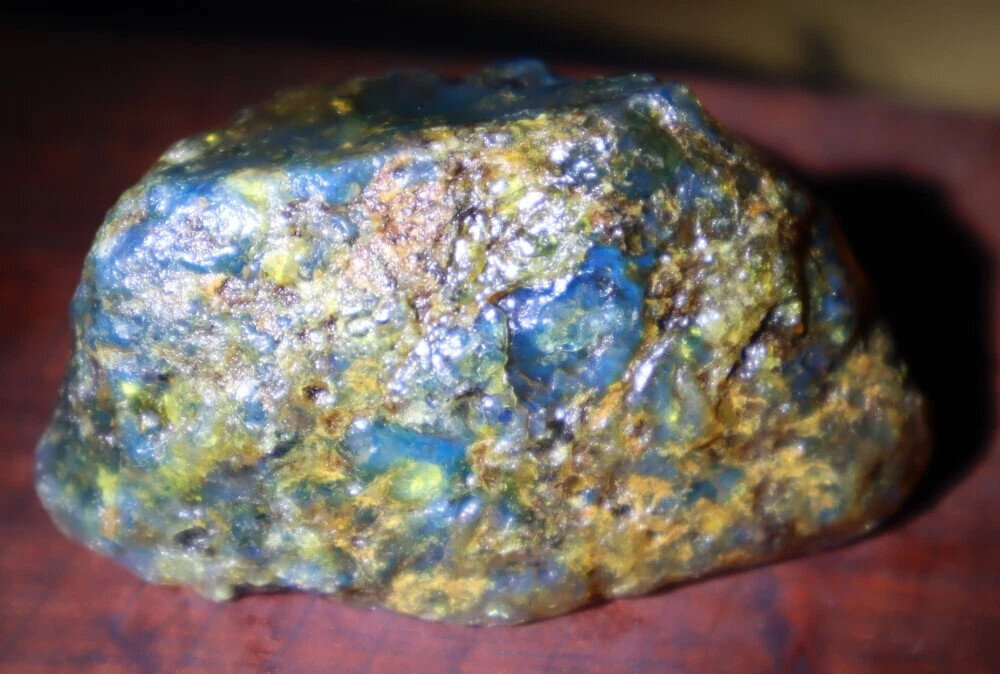 Charming Design Natural Dominican Clear Green Blue Amber Rough Specimen 60mm 28g – photo 11