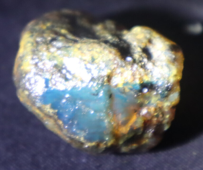 Finest Natural Dominican Clear Sky Blue Amber Rough Specimen 35mm 14.5g – photo 5