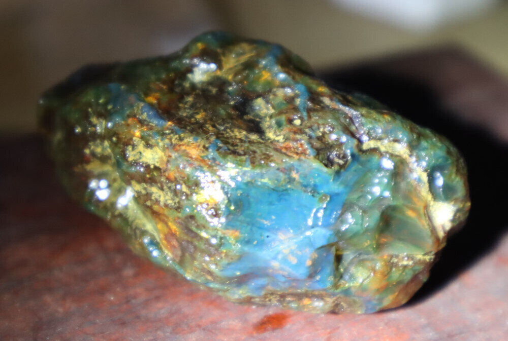 Exquisite Natural Dominican Clear Sky Blue Amber Rough Specimen 56mm 27.4g – photo 10