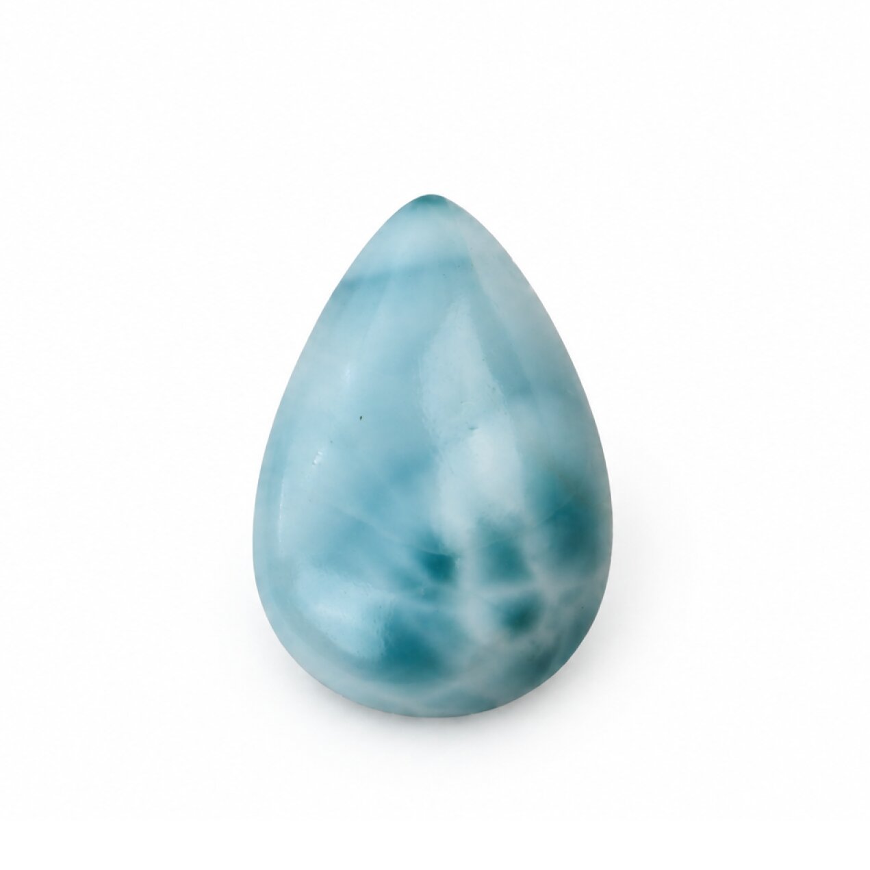 Master Crafted light blue larimar Polished 35mm