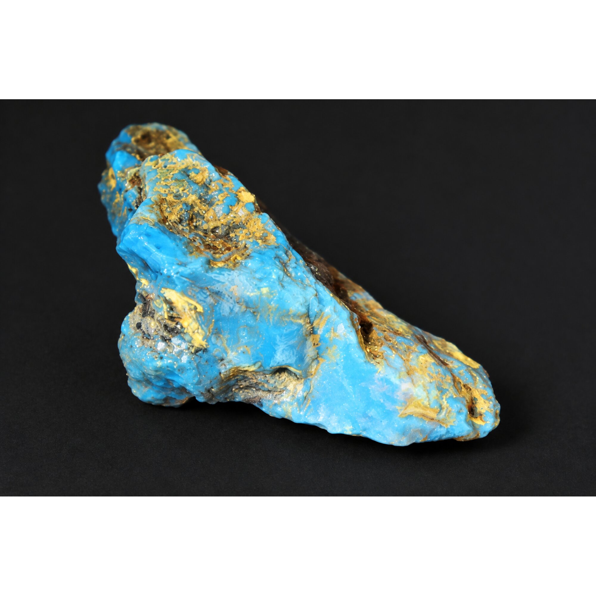 Authentic sky blue rough specimen Dominican amber 44mm – photo 14
