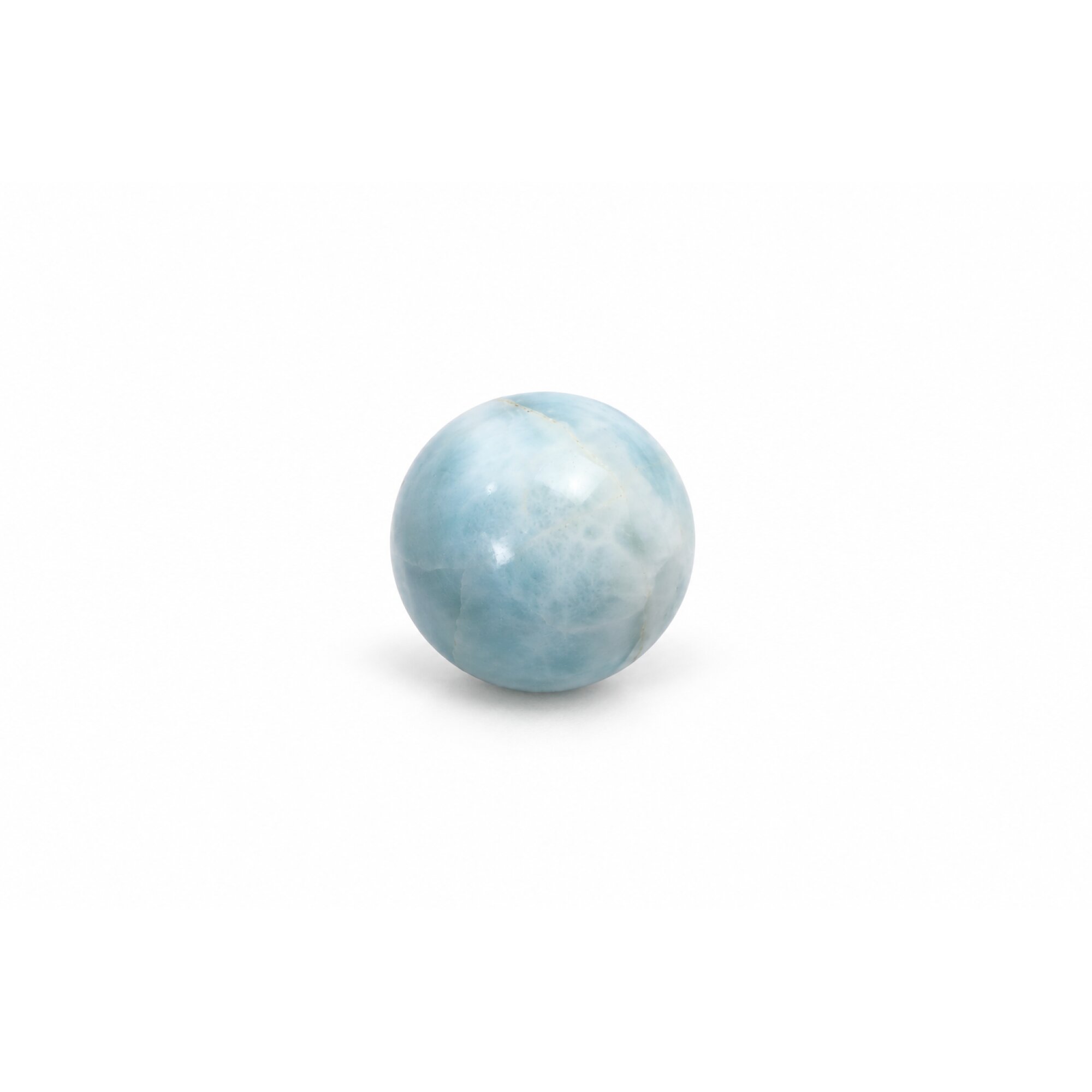 Genuine light blue Dominican Larimar bead 16.2mm – photo 2