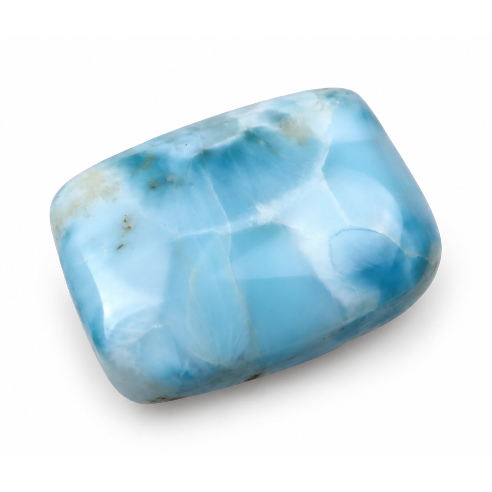 Genuine sky blue Dominican Larimar cabochon 25mm