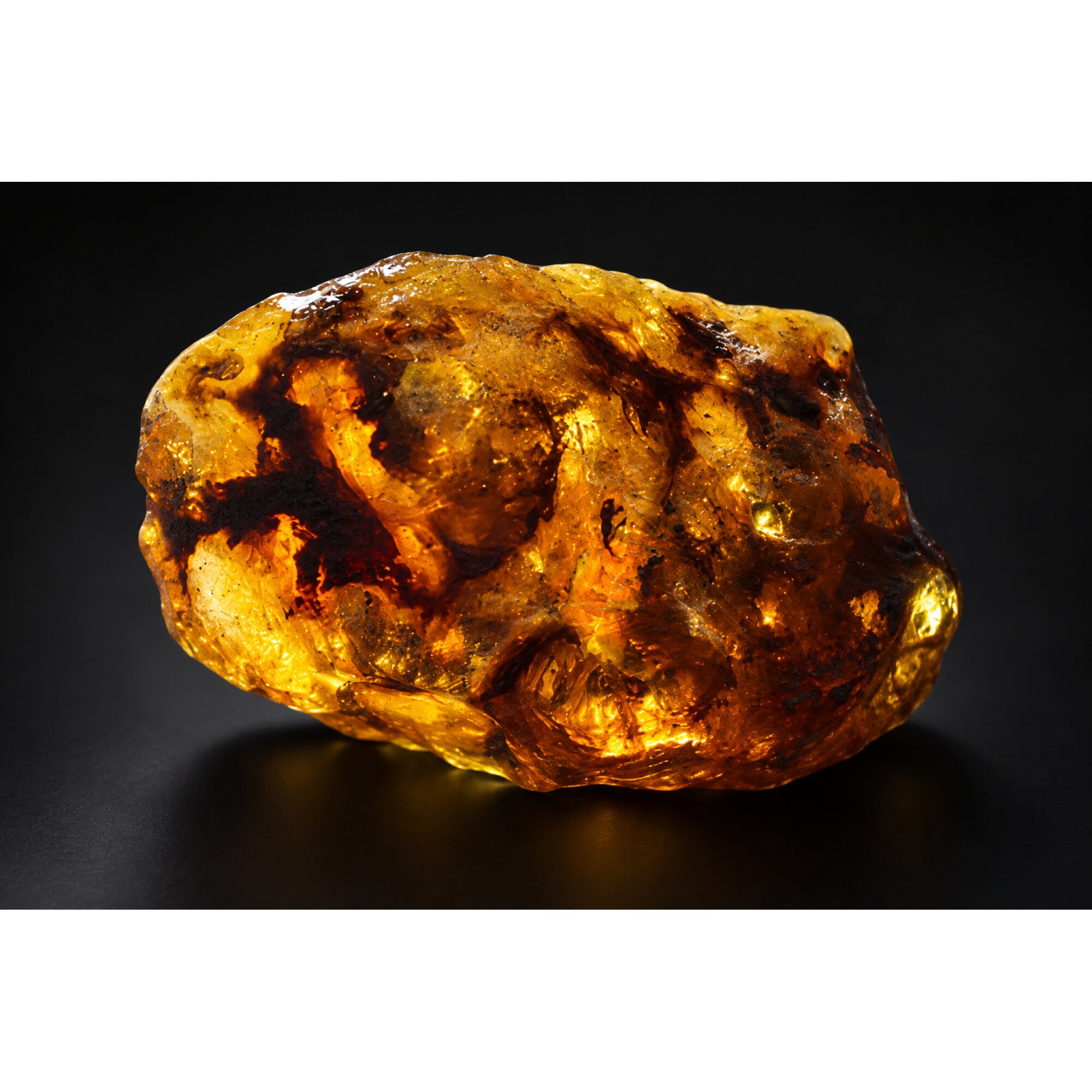 Earth mined green blue rough specimen Dominican amber 9.5g – photo 2