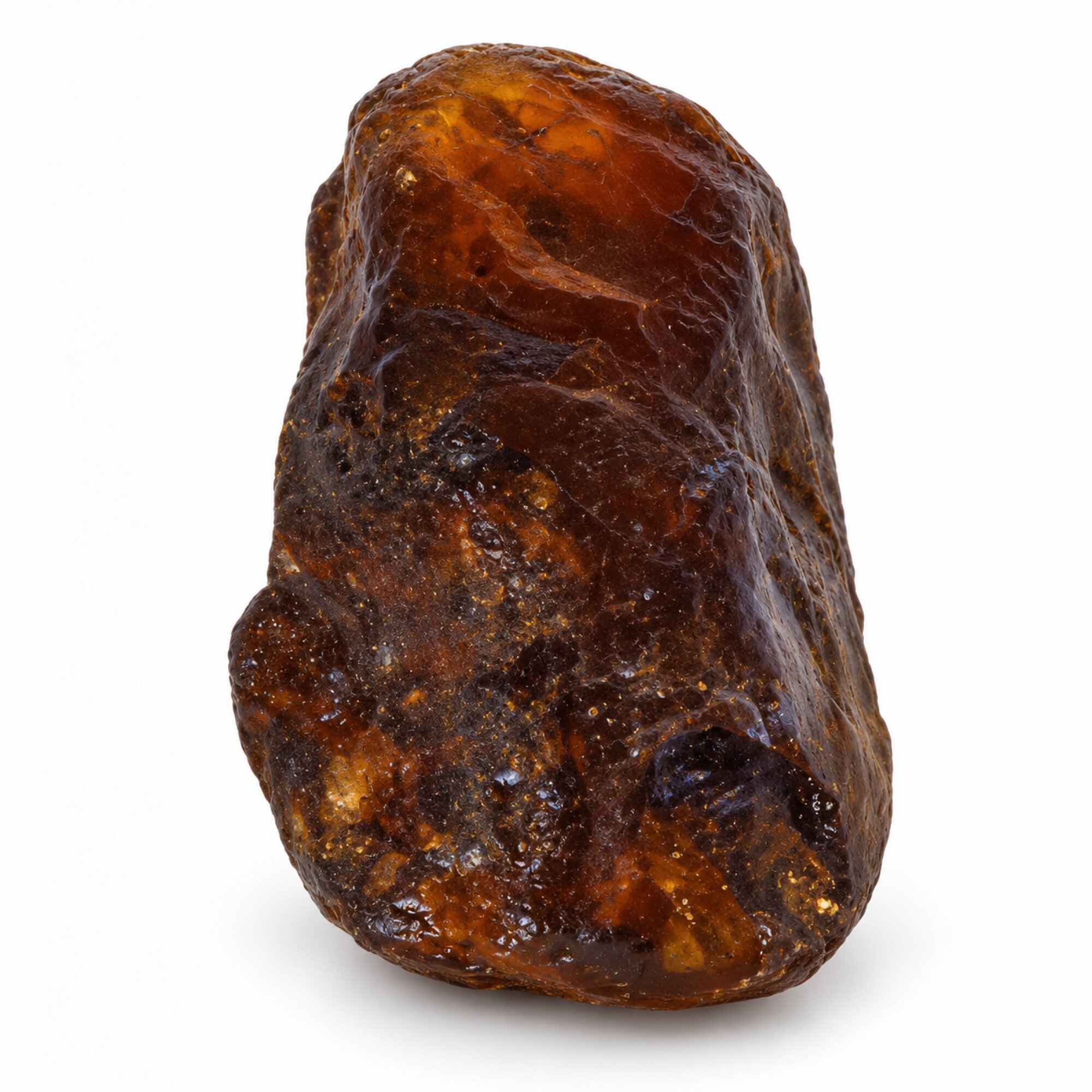 Naturally formed green blue rough specimen Dominican amber 32.8g – photo 10