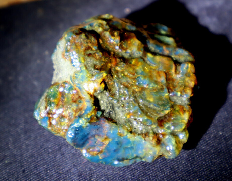 Charming Design Natural Dominican Clear Sky Blue Amber Rough Specimen 51mm 22g – photo 4