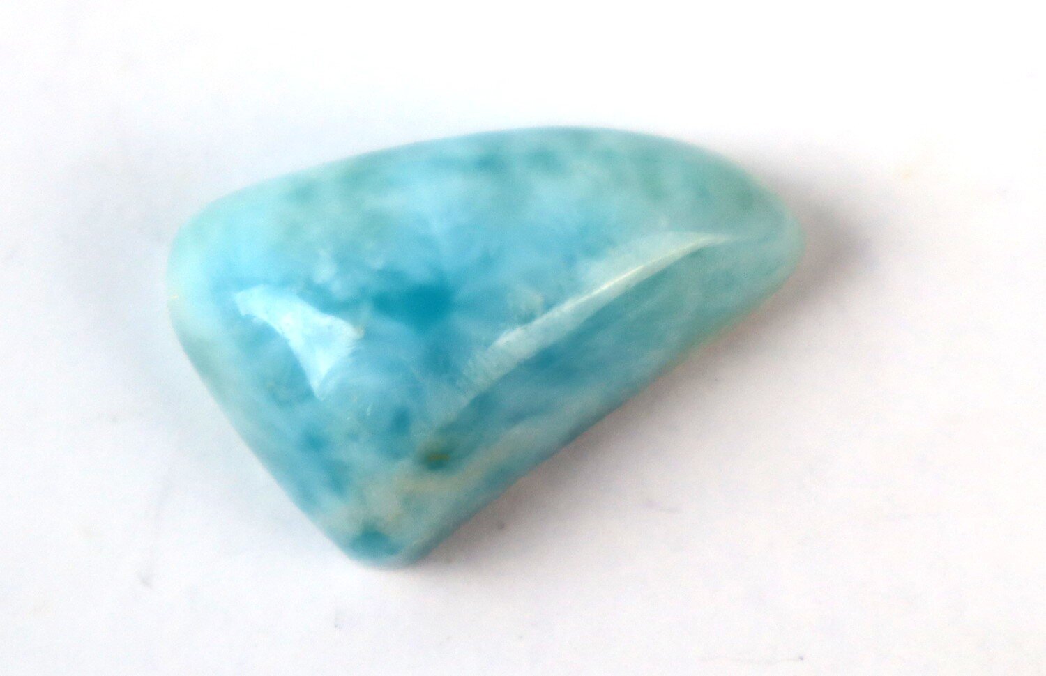 Excellent Natural Sky Blue Larimar Cabochon 23mm – photo 6